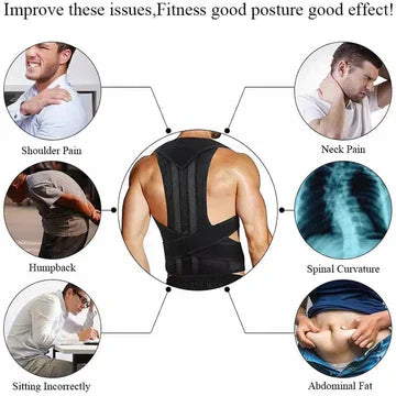 Posture Corrector Belt For Men And Women, Back Support And Shoulder Belt